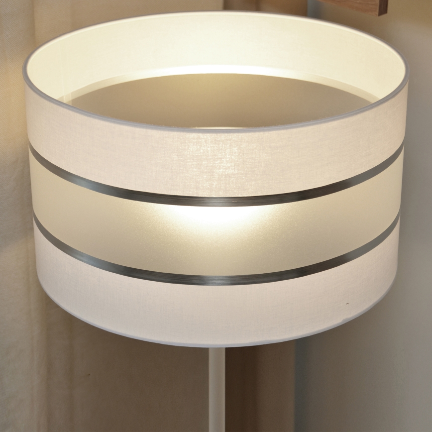 LED Stojací lampa HELEN 1xE27/15W/230V bílá