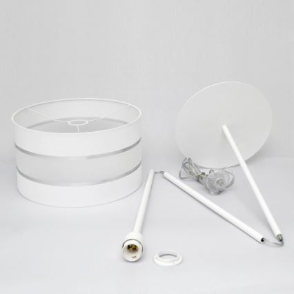 LED Stojací lampa HELEN 1xE27/15W/230V bílá