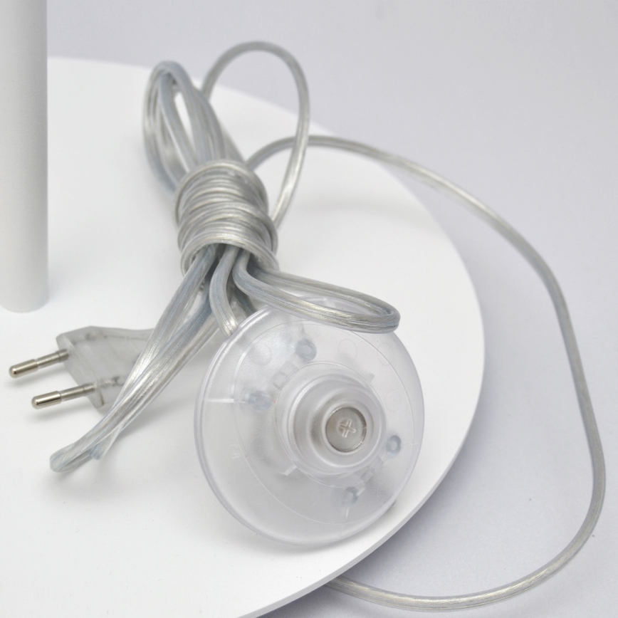 LED Stojací lampa HELEN 1xE27/15W/230V bílá