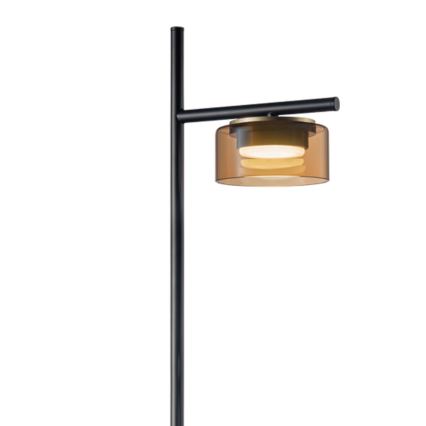 LED Stojací lampa OFELIA 1xGX53/6W/230V černá/béžová