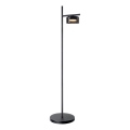 LED Stojací lampa OFELIA 1xGX53/6W/230V černá/kouřová