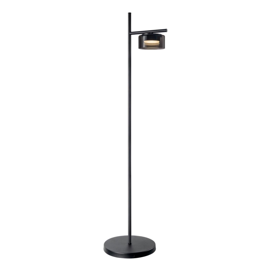LED Stojací lampa OFELIA 1xGX53/6W/230V černá/kouřová