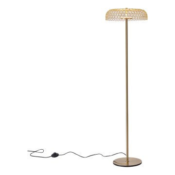 LED Stojací lampa PERFORATO LED/10W/230V 3000K zlatá