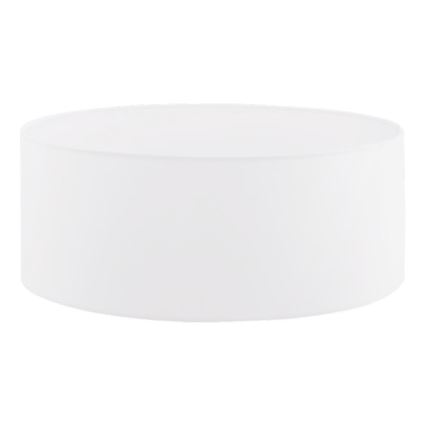 LED Stojací lampa TUNJA 1xE27/20W/230V pr. 30 cm matný chrom/bílá