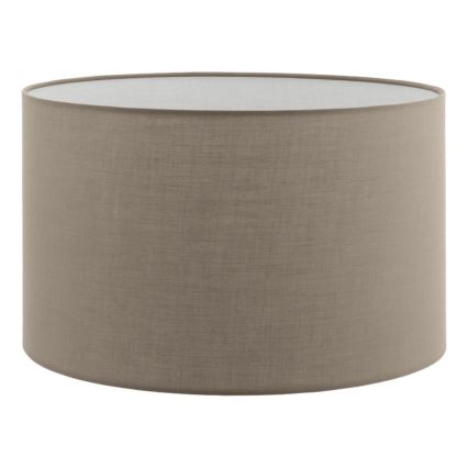 LED Stojací lampa TUNJA 1xE27/20W/230V pr. 38 cm černá/taupe