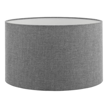 LED Stojací lampa TUNJA 1xE27/20W/230V pr. 38 cm matný chrom/šedá