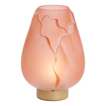 LED Stolní lampa GINNY LED/2xAA růžová