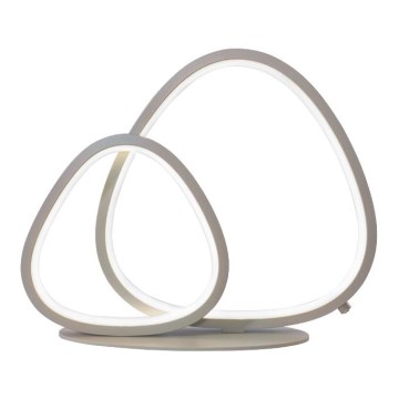 LED Stolní lampa HELIX LED/15W/230V stříbrná