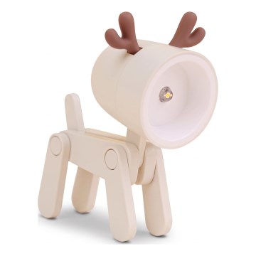LED Stolní lampa LED/0,06W/3xLR41 sob bílá