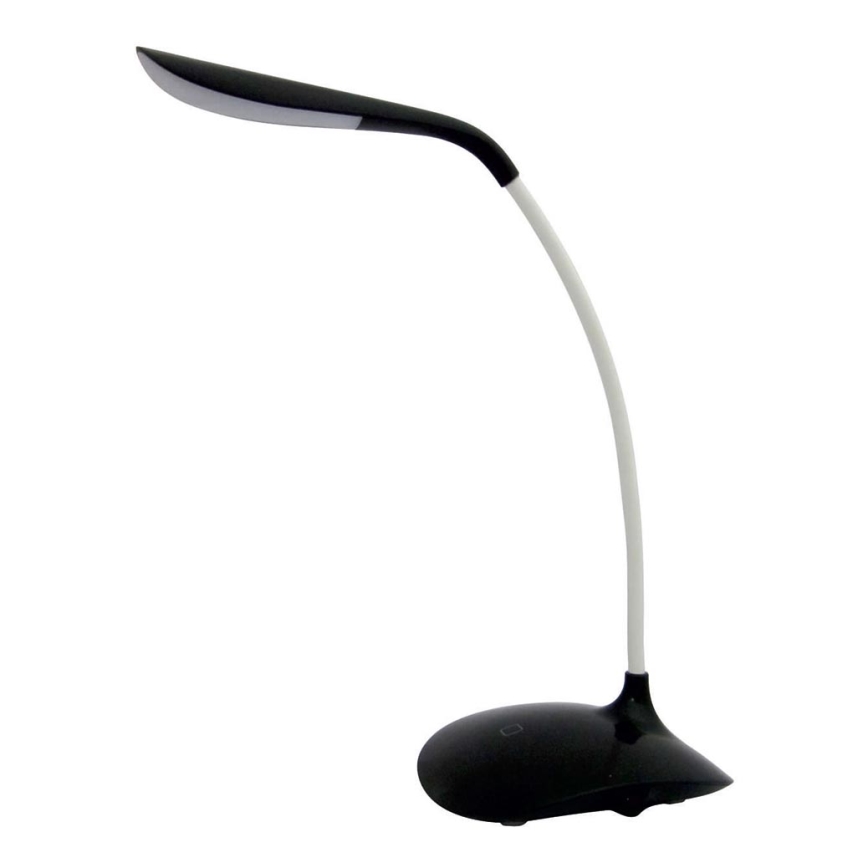 LED Stolní lampa LED/3,6W/4xAAA/USB černá