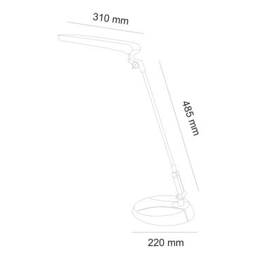 LED Stolní lampa MAXIM 9W/230V