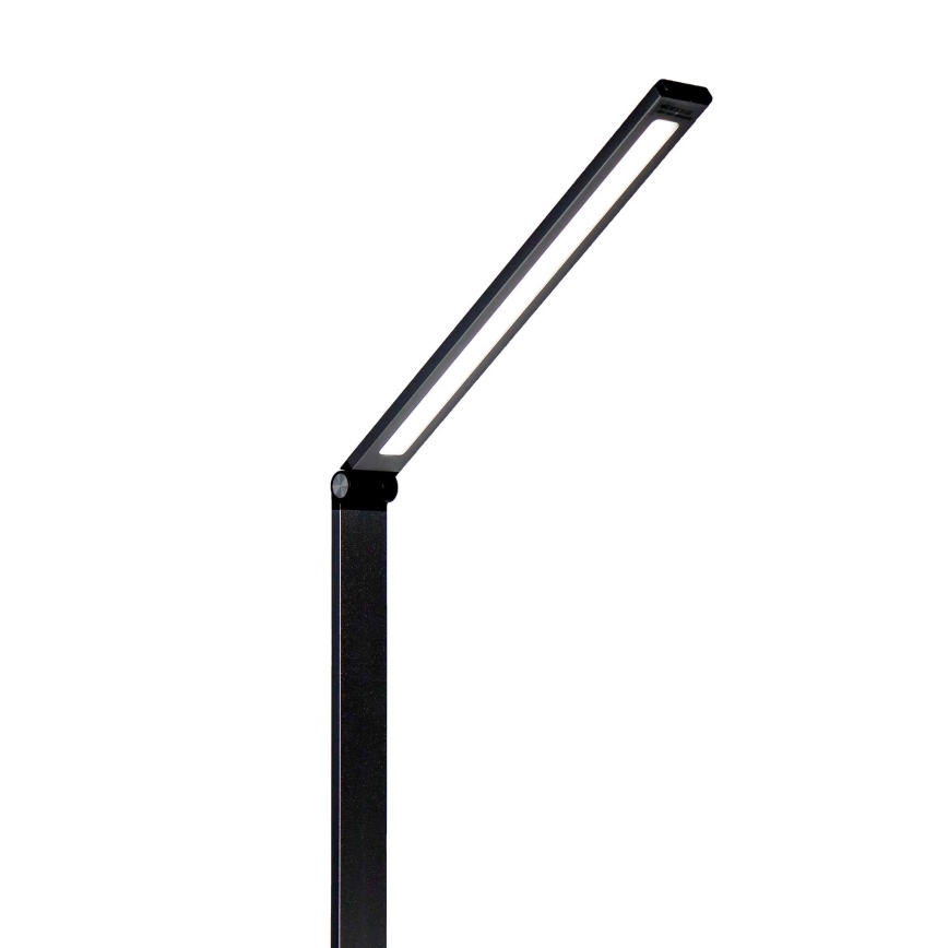 LED Stolní lampa s bezdrátovou nabíječkou LED/10W/230V 3000/4000/4500/5000/6000K černá