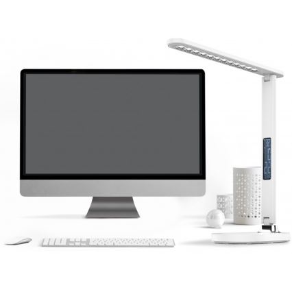 LED Stolní lampa s displejem LED/9W/230V