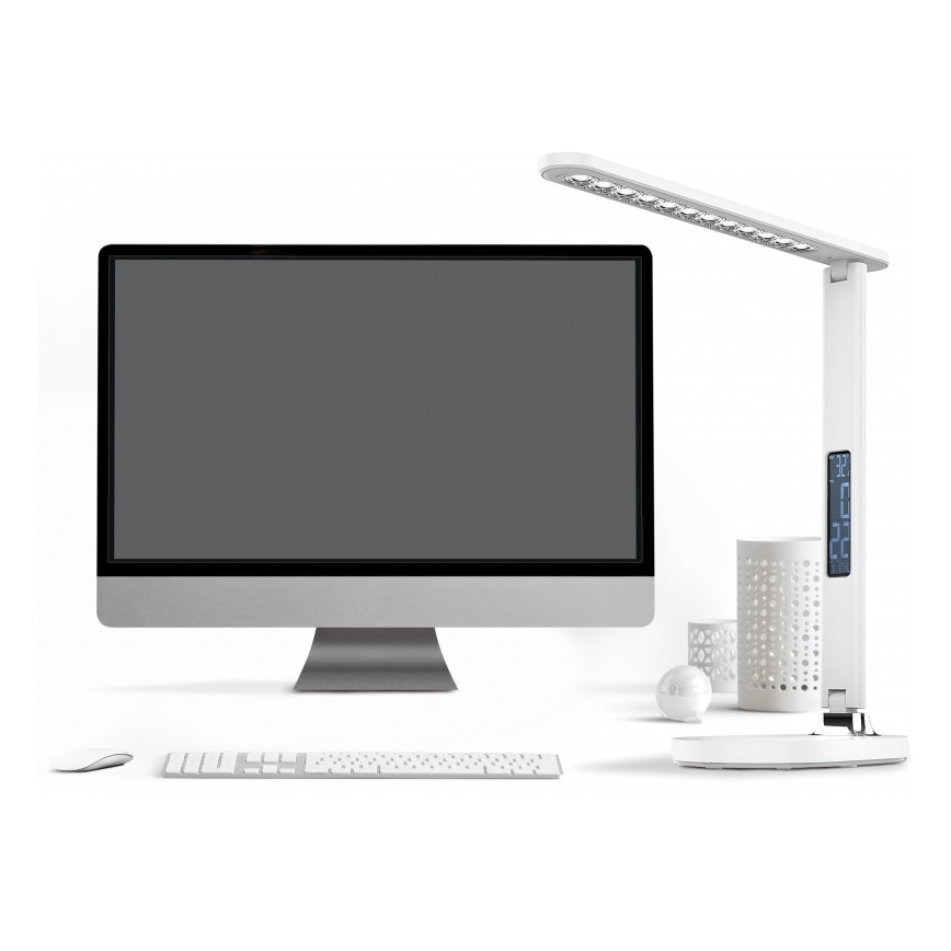 LED Stolní lampa s displejem LED/9W/230V