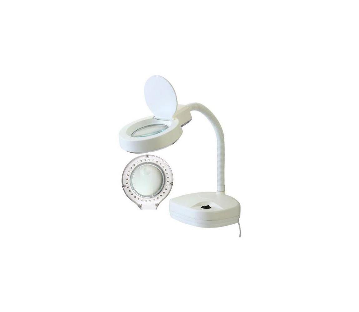 HADEX LED Stolní lampa s lupou LED/10W/230V HD0293