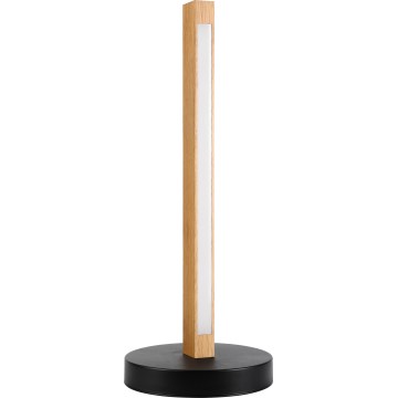 LED Stolní lampa VERDE LED/10W/230V 3000K dub/černá