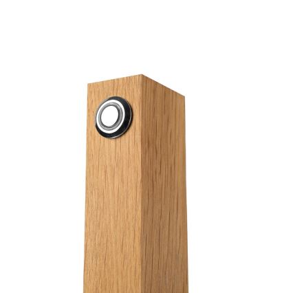 LED Stolní lampa VERDE LED/10W/230V 3000K dub/černá