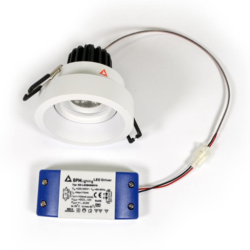 LED Stropní podhledové svítidlo LED/7W/230V