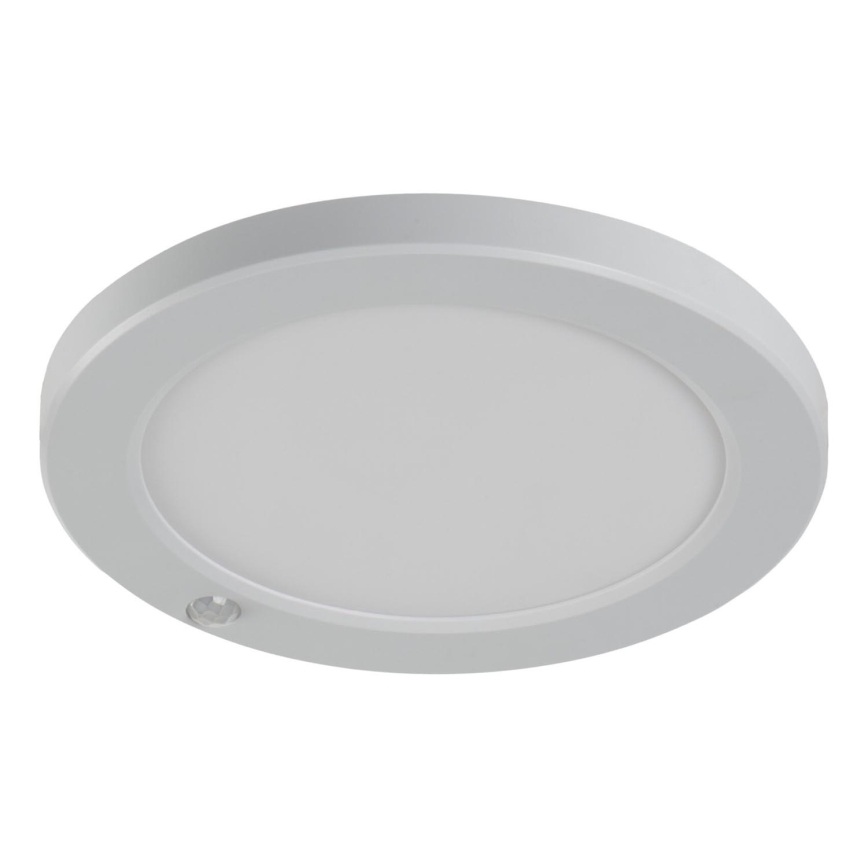 LED Stropní/podhledové svítidlo se senzorem pohybu 2v1 ERGA LED/17W/230V 3000/4000/6500K bílá