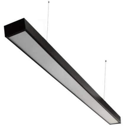 LED Stropní přisazené závěsné svítidlo CYNIDECO LED/30W/230V 4000K černá
