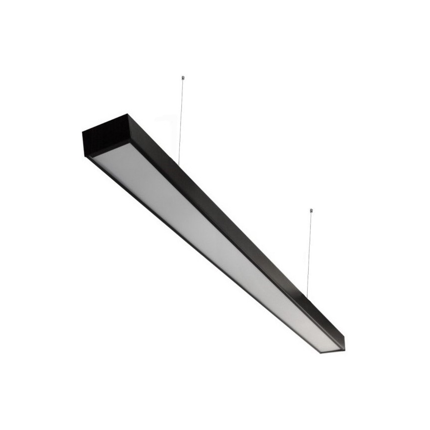 LED Stropní přisazené závěsné svítidlo CYNIDECO LED/30W/230V 4000K černá