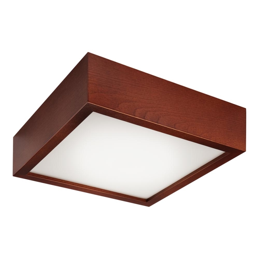 LED Stropní svítidlo 1xLED/12W/230V borovice