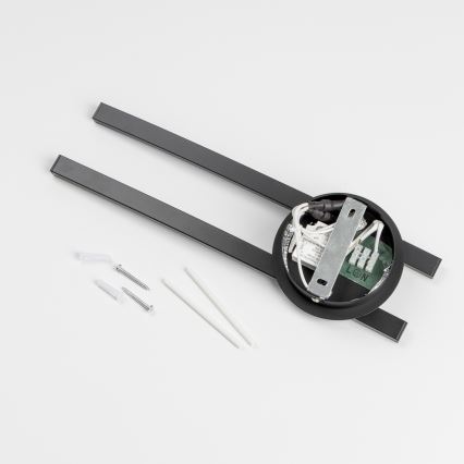 LED Stropní svítidlo 2xLED/6W/230V černá