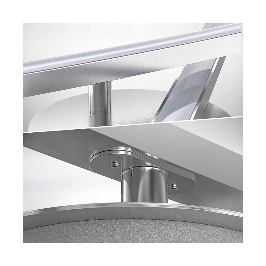 LED Stropní svítidlo 2xLED/6W/230V lesklý chrom