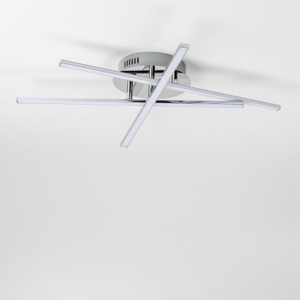 LED Stropní svítidlo 3xLED/3W/230V lesklý chrom