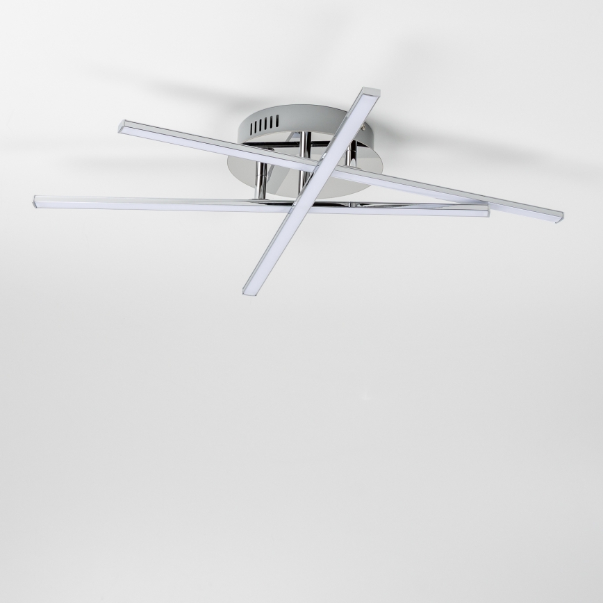 LED Stropní svítidlo 3xLED/3W/230V lesklý chrom