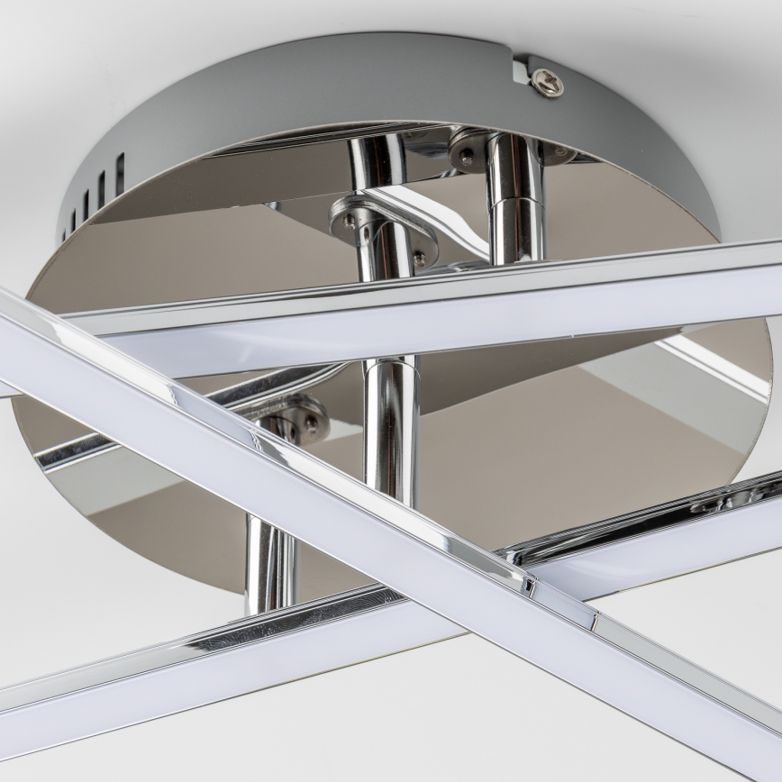 LED Stropní svítidlo 3xLED/3W/230V lesklý chrom