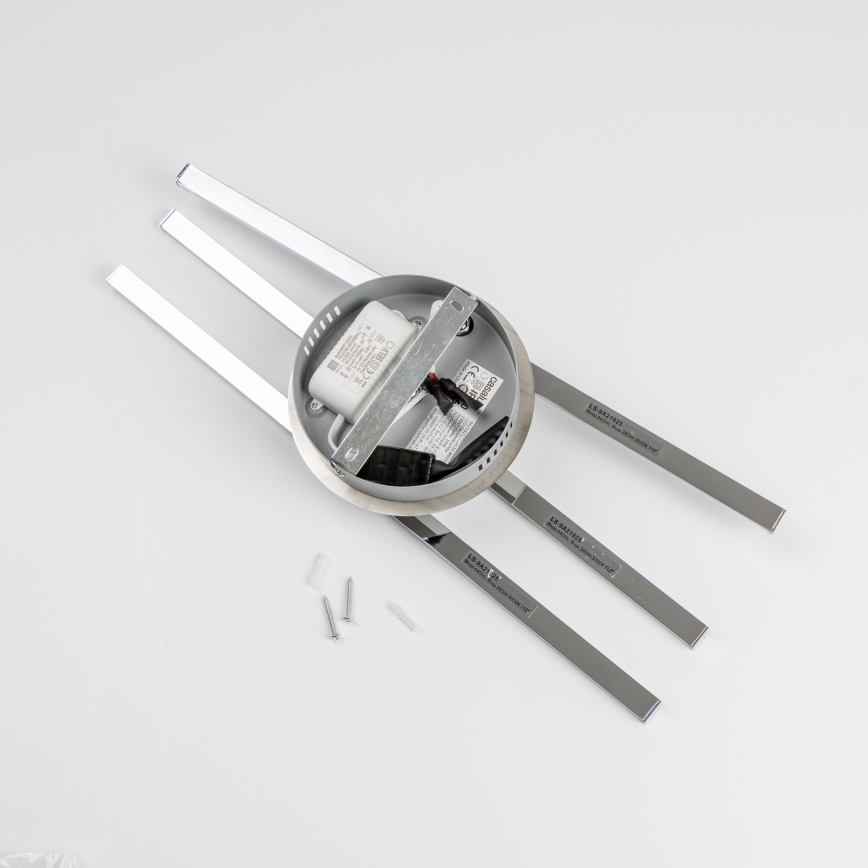 LED Stropní svítidlo 3xLED/3W/230V lesklý chrom