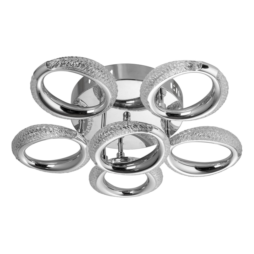 LED Stropní svítidlo 6xLED/14W/230V 3000-5000K pr. 46 cm lesklý chrom