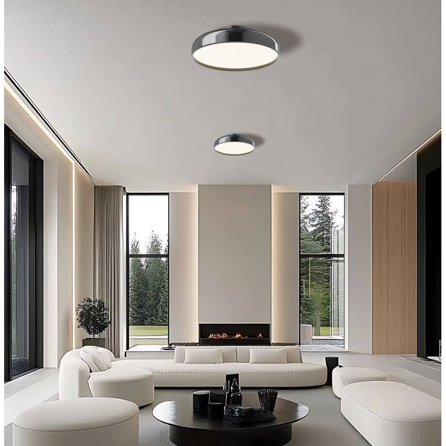 LED Stropní svítidlo ALENSA LED/60W/230V černá