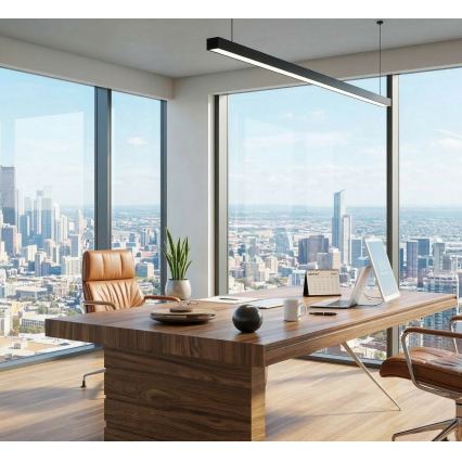 LED Stropní svítidlo ALLDAY BASIC LED/40W/230V 2700/4000/6000K černá