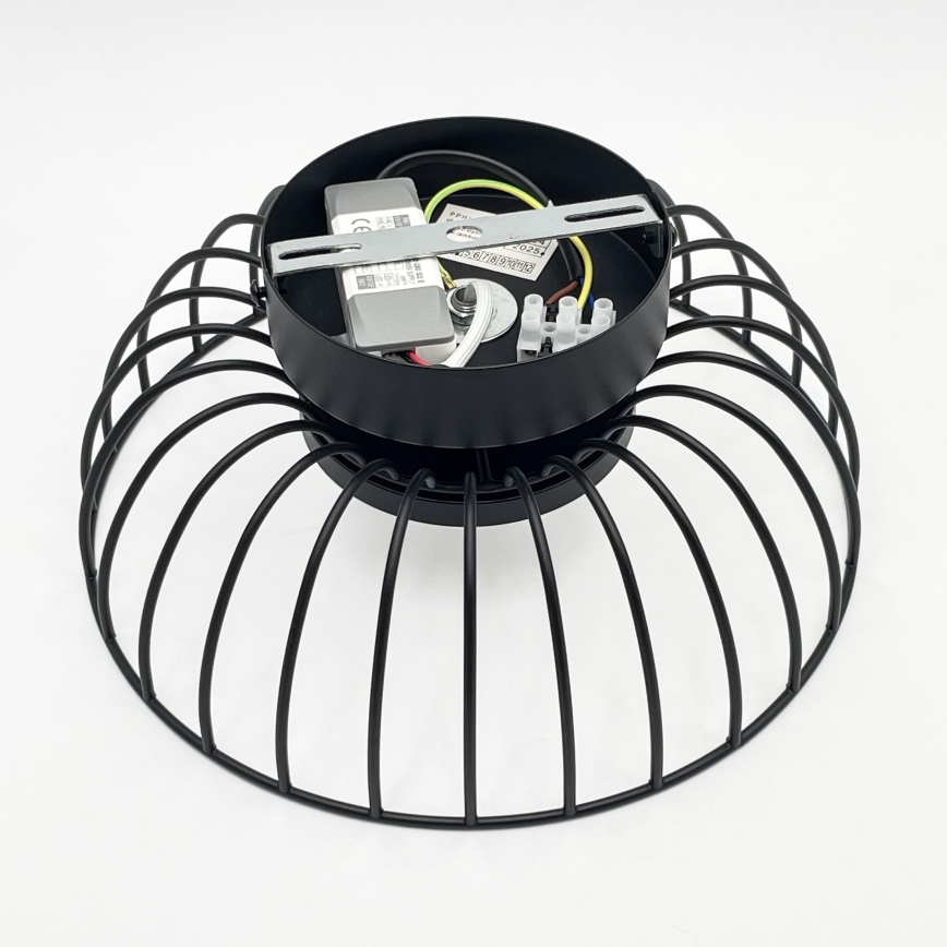 LED Stropní svítidlo BETSY LED/12W/230V pr. 25 cm černá