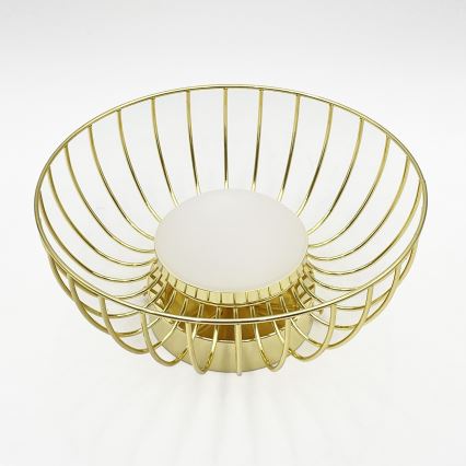 LED Stropní svítidlo BETSY LED/12W/230V pr. 25 cm zlatá