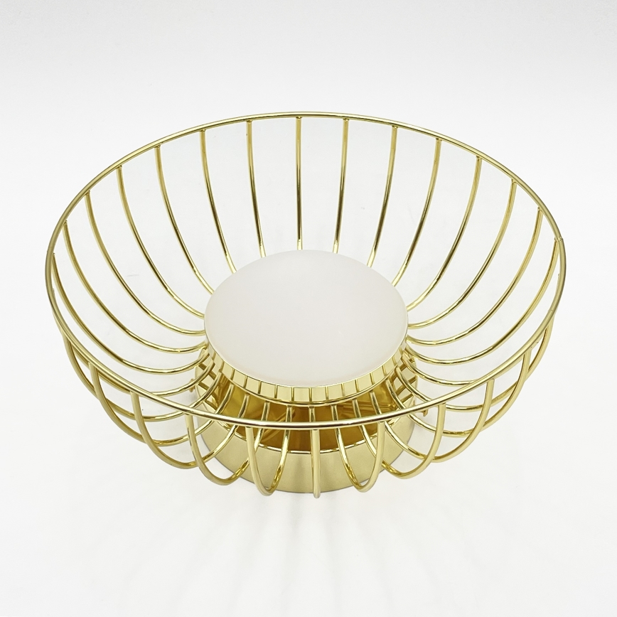 LED Stropní svítidlo BETSY LED/12W/230V pr. 25 cm zlatá