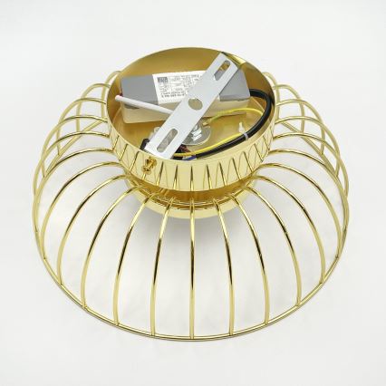 LED Stropní svítidlo BETSY LED/12W/230V pr. 25 cm zlatá