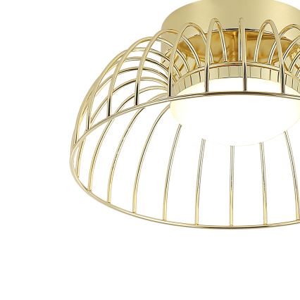 LED Stropní svítidlo BETSY LED/12W/230V pr. 25 cm zlatá