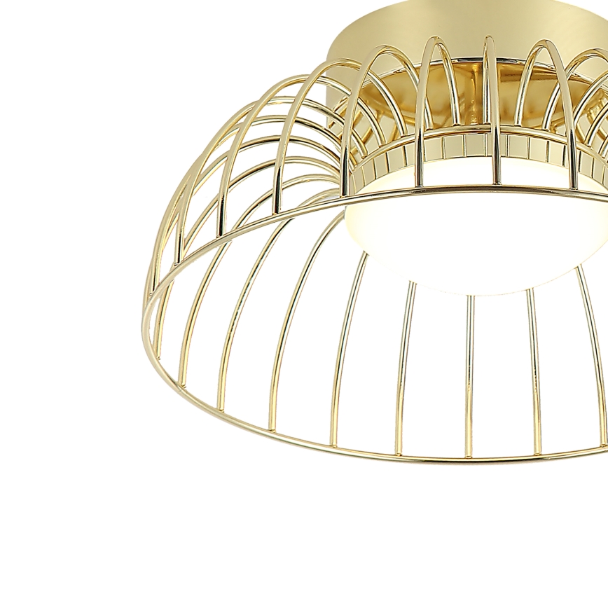 LED Stropní svítidlo BETSY LED/12W/230V pr. 25 cm zlatá