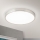 LED Stropní svítidlo BULLY LED/28W/230V pr. 28 cm matný chrom