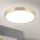 LED Stropní svítidlo BULLY LED/28W/230V pr. 28 cm zlatá