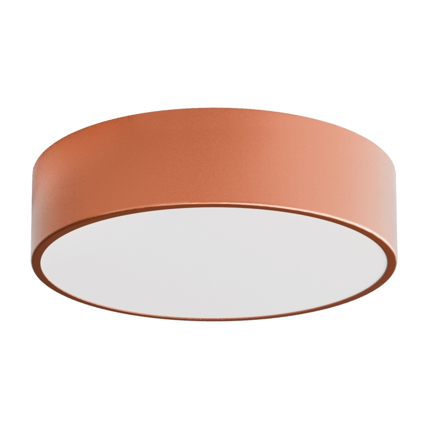 LED Stropní svítidlo CLEO LED/24W/230V 3000K pr. 30 cm měděná