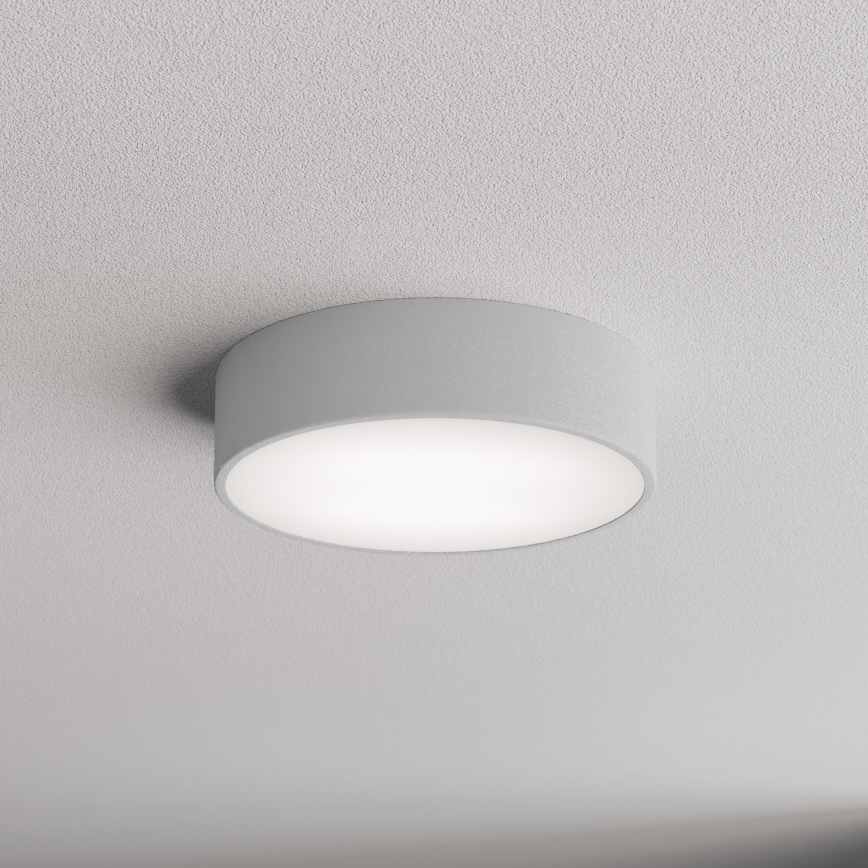 LED Stropní svítidlo CLEO LED/24W/230V 3000K pr. 30 cm šedá