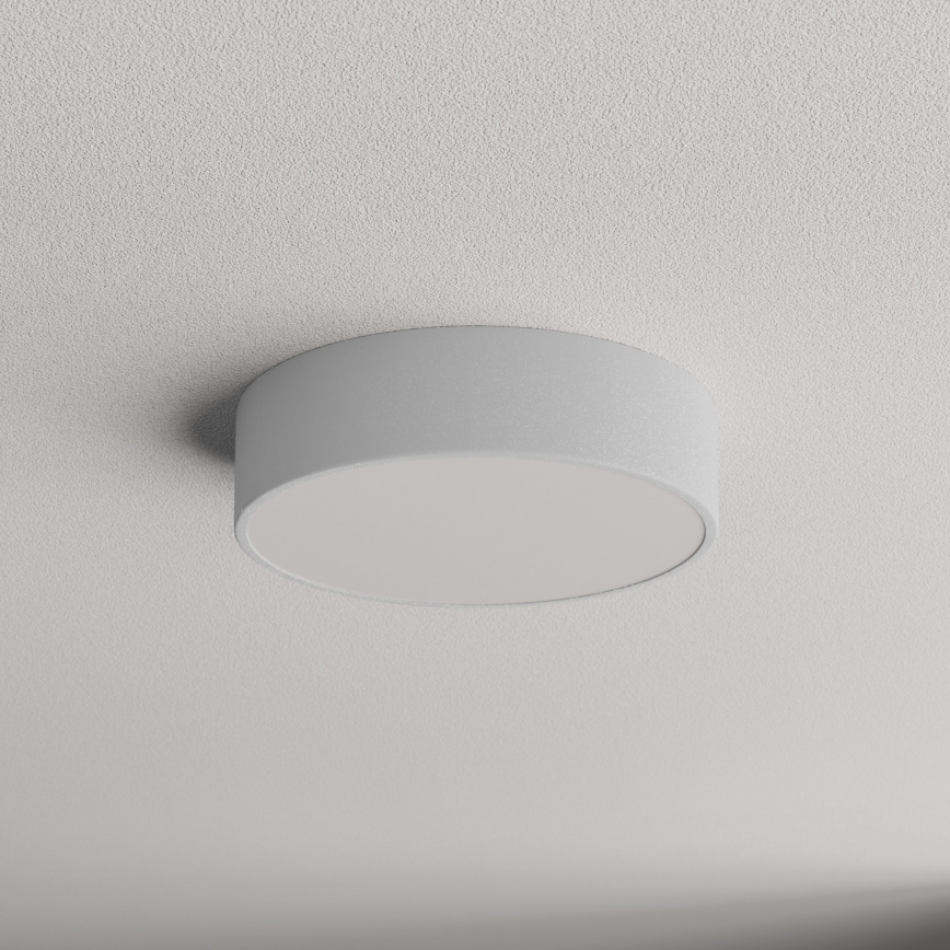 LED Stropní svítidlo CLEO LED/24W/230V 3000K pr. 30 cm šedá