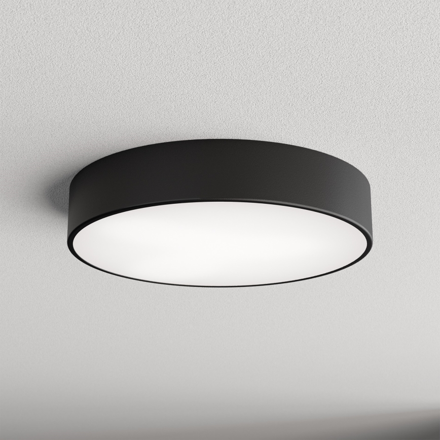 LED Stropní svítidlo CLEO LED/43W/230V 3000K pr. 40 cm černá