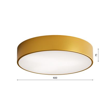 LED Stropní svítidlo CLEO LED/43W/230V 4000K pr. 40 cm zlatá