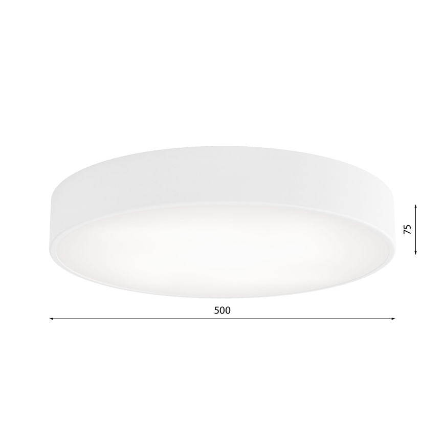 LED Stropní svítidlo CLEO LED/69W/230V 3000K pr. 50 cm bílá
