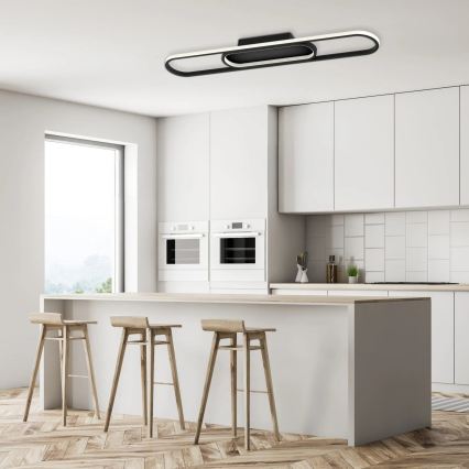 LED Stropní svítidlo CORDOBA LED/26W/230V černá